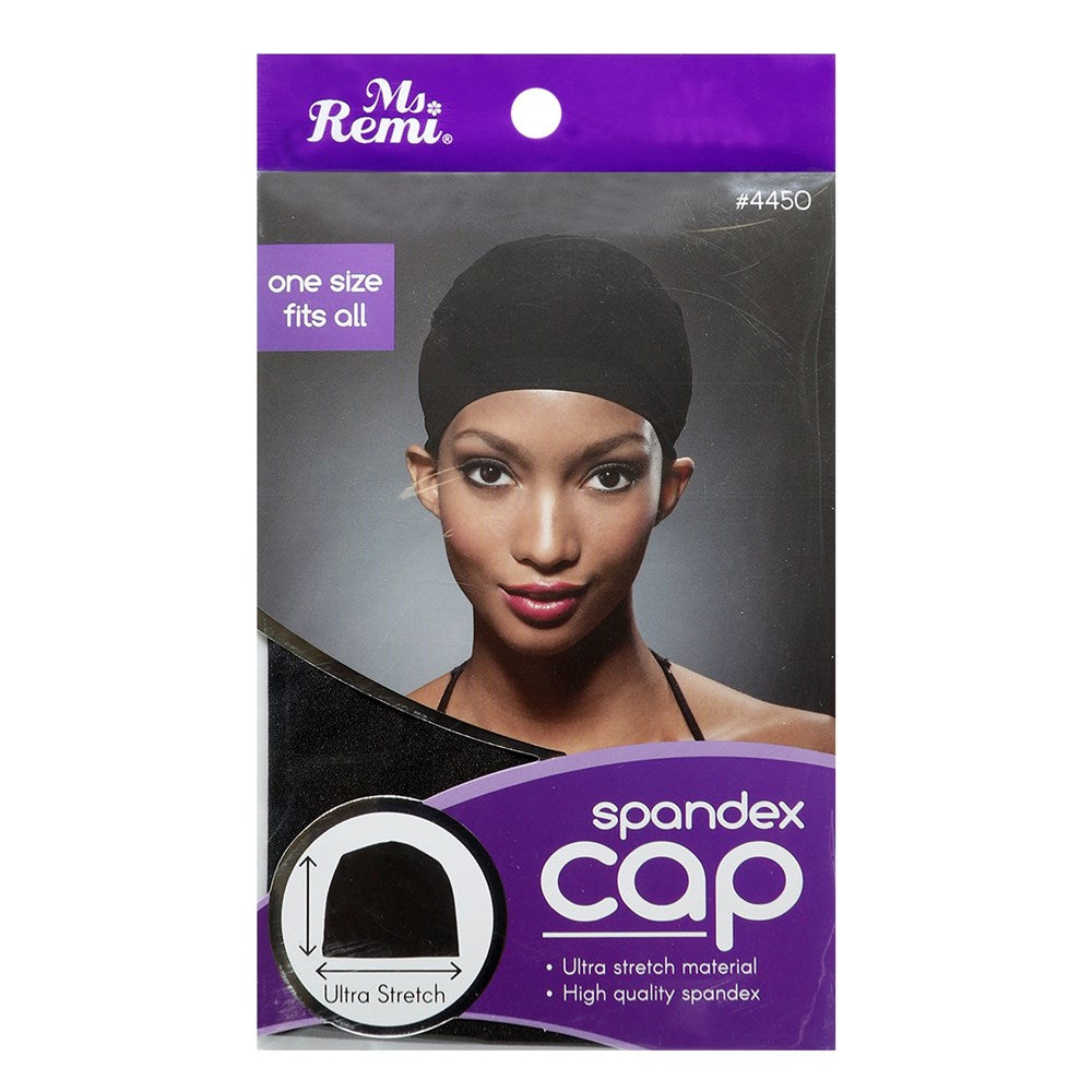 ANNIE Spandex Cap Black Carton of 12