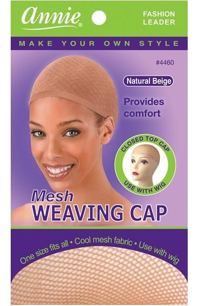 ANNIE Mesh Weaving Cap Natural Beige Carton of 12