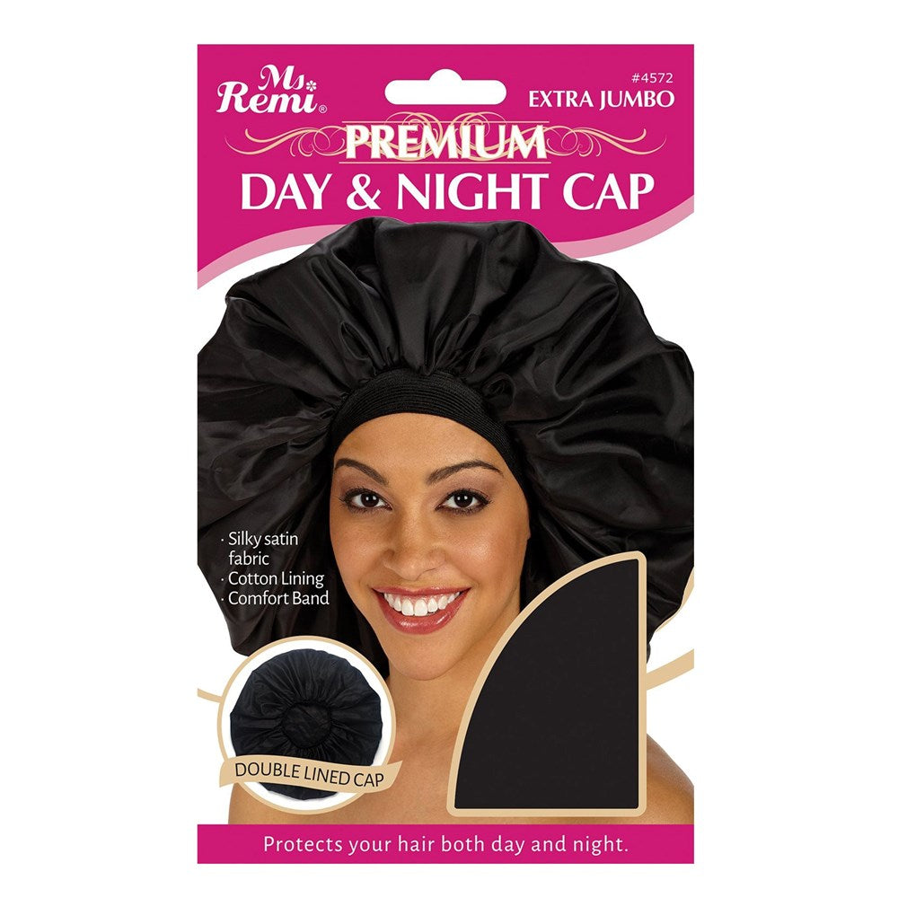 ANNIE Deluxe Day and Night Cap [X-Jumbo] Black (Carton of 12)