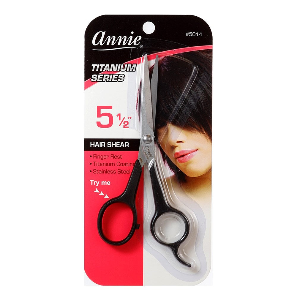 ANNIE Titanium Series Hair Shear 5 1/2 Inch