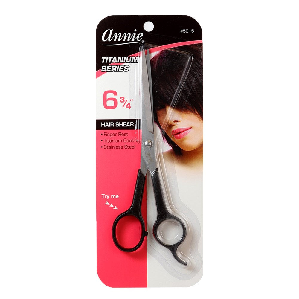 ANNIE Titanium Series Hair Shear 6 3/4 inch