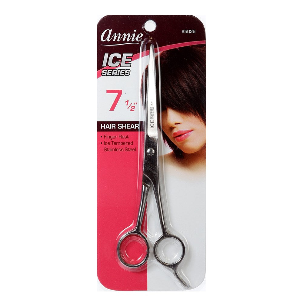 ANNIE Ice Tempered Stainless Steel Hair Shear 7 1/2"