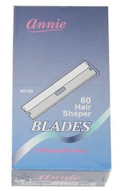 ANNIE 60pcs Hair Shaper Blades