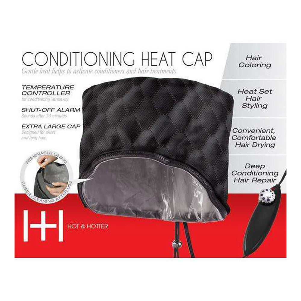 ANNIE Hot & Hotter 3 In 1 Professional Washable Conditioning Heat Cap