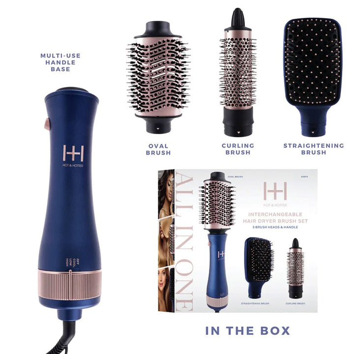 ANNIE Hot & Hotter One Step Hair Styler & Dryer 4 in 1