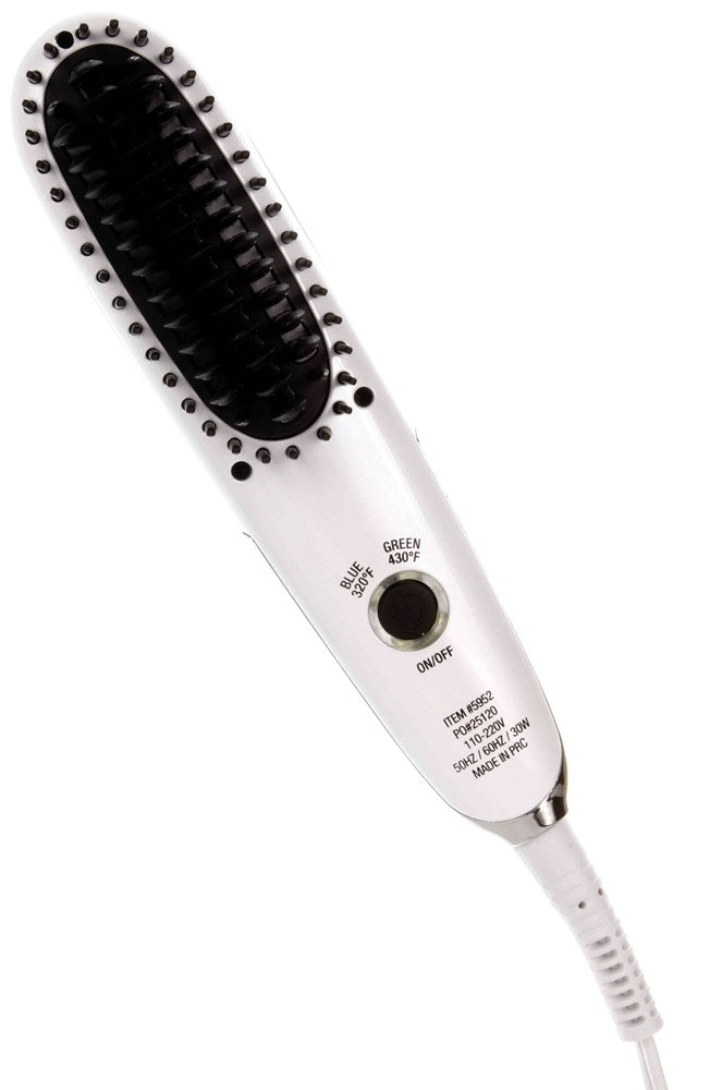 ANNIE Hot & Hotter Mini Heated Straightening Brush