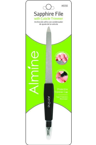 ANNIE Almine Sapphire File with Cuticle Trimmer #6056 [pk]