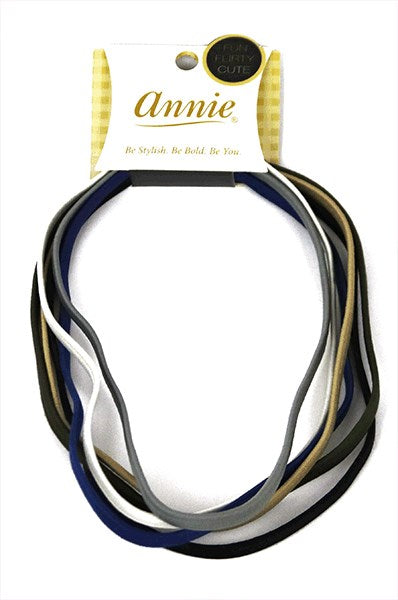 ANNIE 6pcs Headband (18inch) Assorted Carton of 12