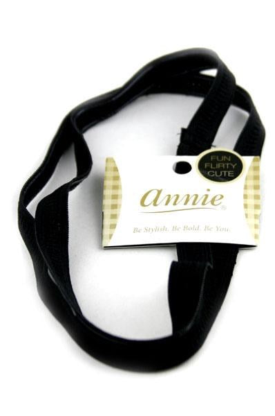 ANNIE 2pcs Headband (15mm x 18inch) Black