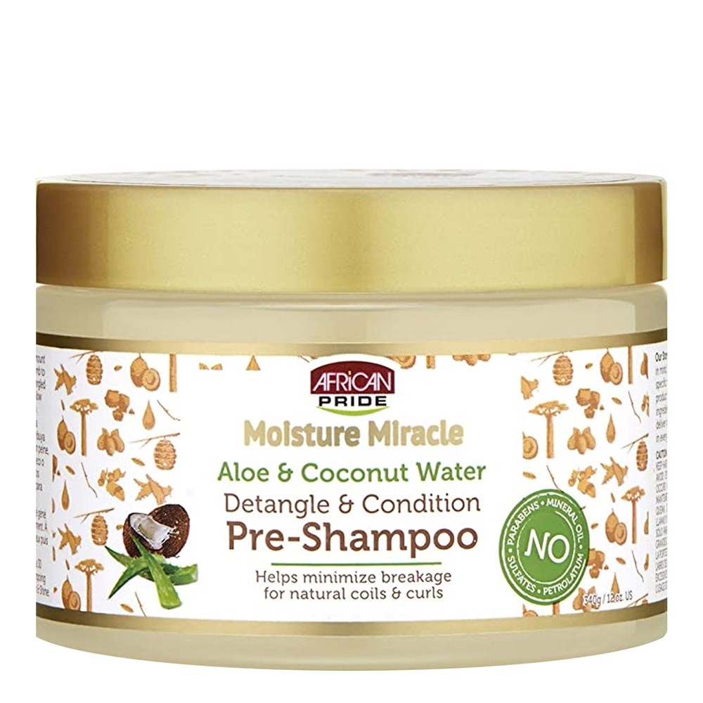 AFRICAN PRIDE Moisture Miracle Aloe & Coconut Water Pre-Shampoo