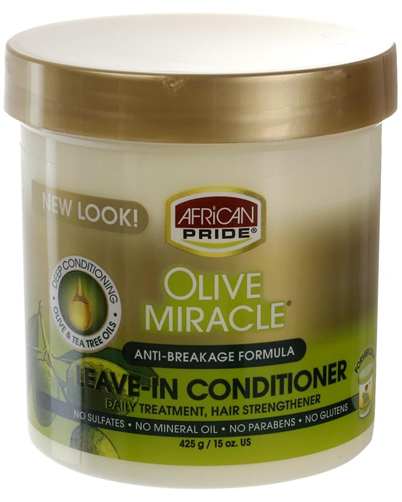 AFRICAN PRIDE Olive Miracle Leave-In Conditioner Creme