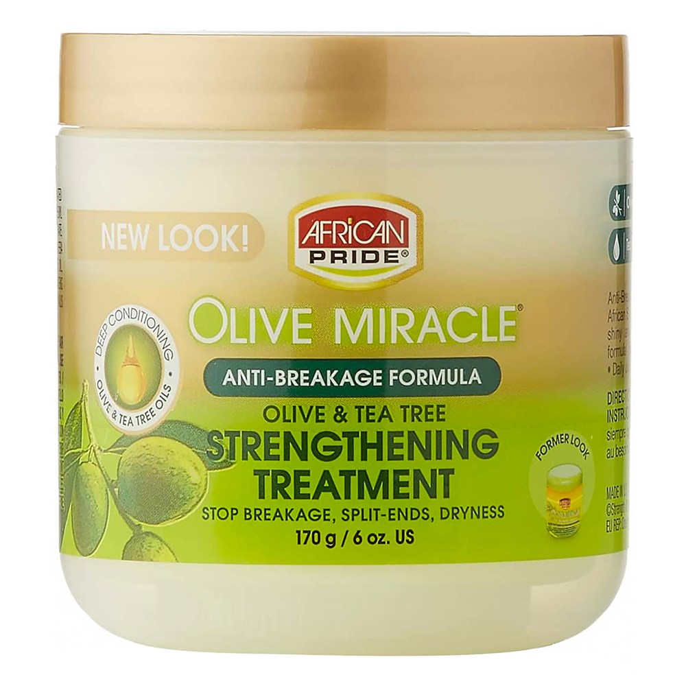 AFRICAN PRIDE Olive Miracle Creme Anti-Breakage