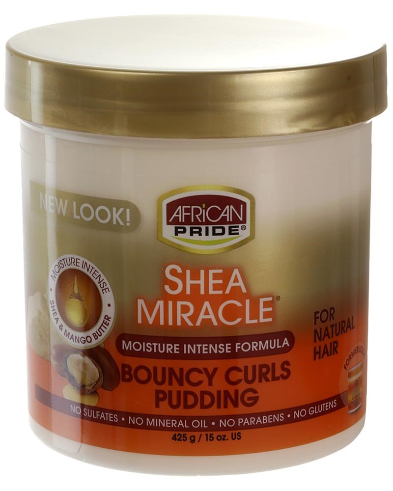 AFRICAN PRIDE Shea Miracle Bouncy Curls Pudding