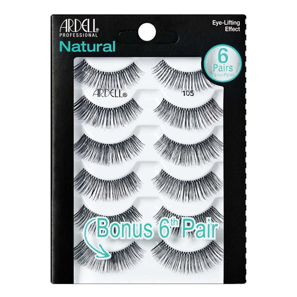 ARDELL Natural Lashes Multipack (5packs) 105 Applicator Pack