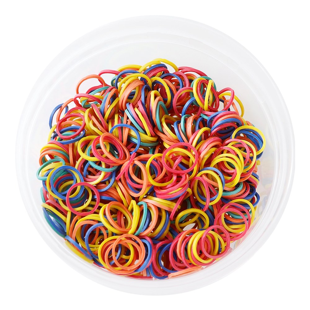 KIM & C 500pcs Rubber Bands