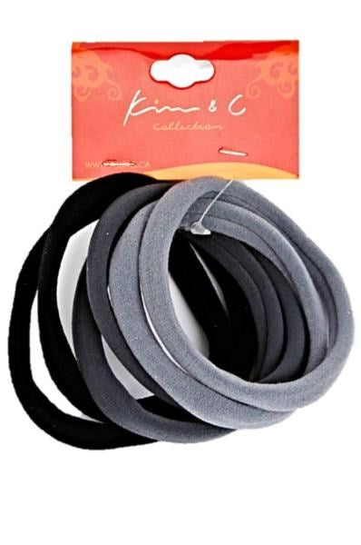 KIM & C 6pcs High Elastic Ponytailer