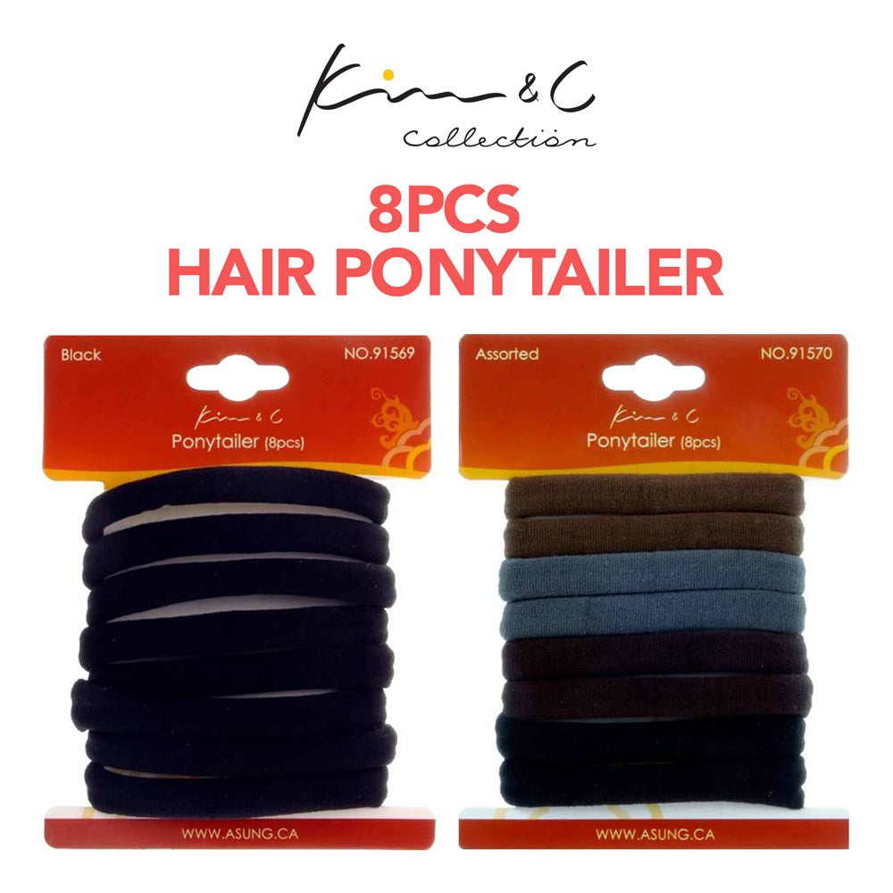 KIM & C 8pcs Hair Ponytailer