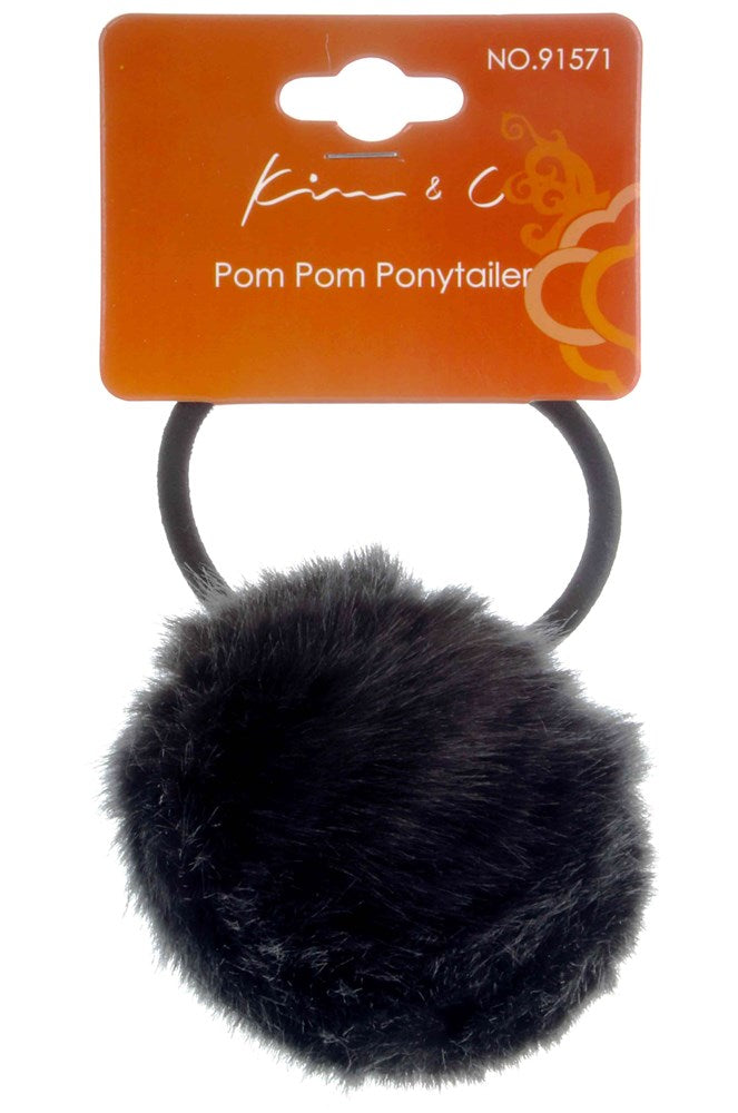 KIM & C Pom Pom Ponytailer Assorted