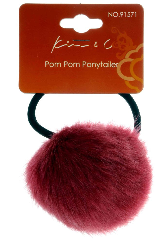 KIM & C Pom Pom Ponytailer Assorted