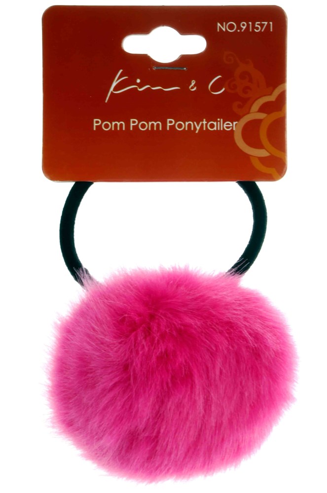 KIM & C Pom Pom Ponytailer Assorted