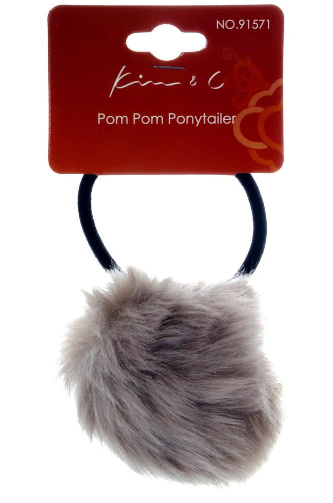 KIM & C Pom Pom Ponytailer Assorted