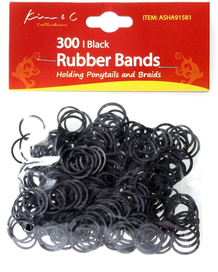 KIM & C 300pcs Rubber Bands