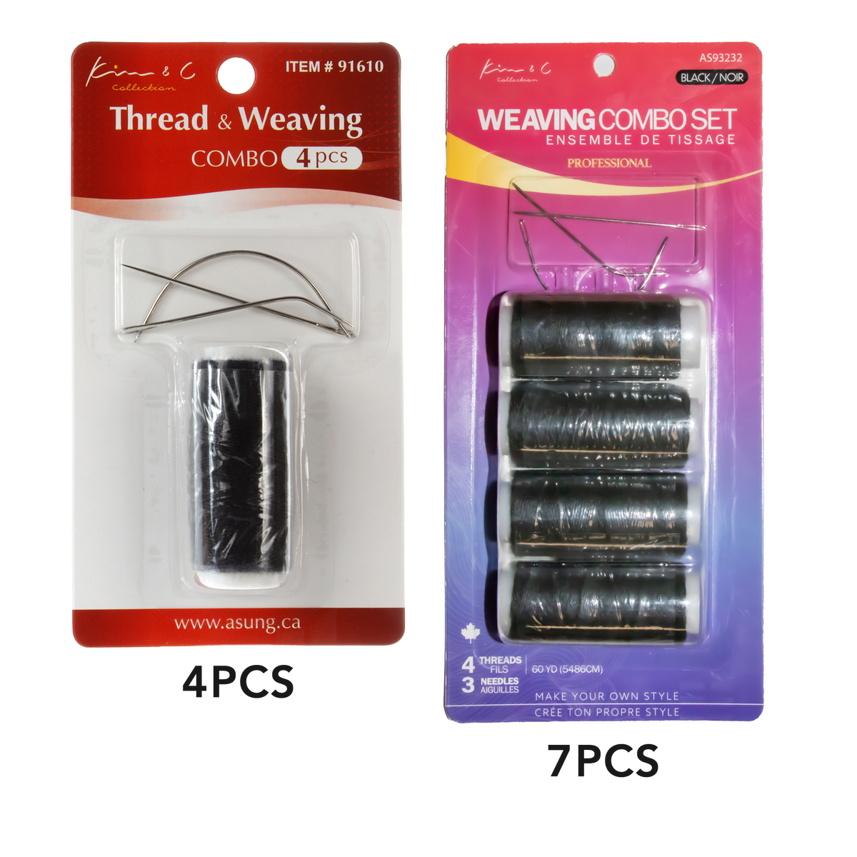 KIM & C Threads & Needles Weaving Combo
