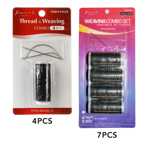 KIM & C Threads & Needles Weaving Combo