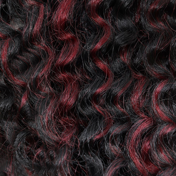 CLIMAX PRE-LOOPED CROCHET BRAID-Spring Curl 14"
