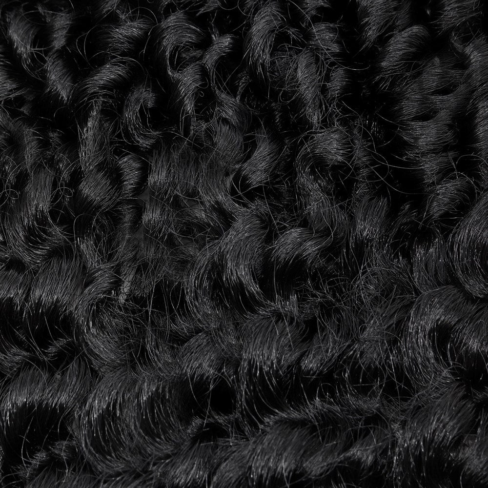 CLIMAX PRE-LOOPED CROCHET BRAID-Vine Curl 18"