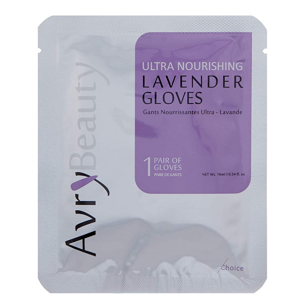 AVRY BEAUTY Moisturizing Hand Care Lavender Gloves [25pc/ds] [pc]