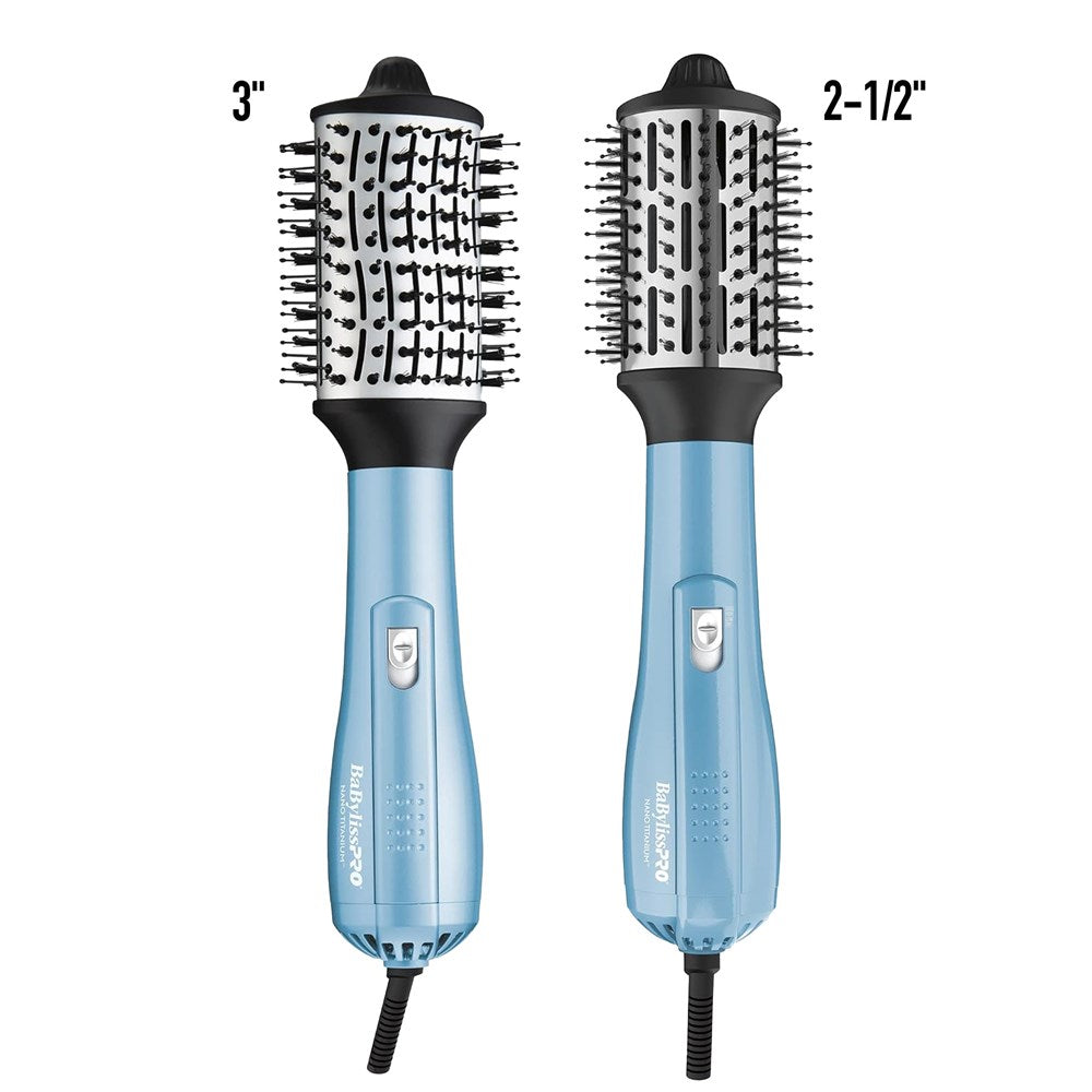 BABYLISS PRO Ionic & Nano-Titanium Oval Hot Air Brush