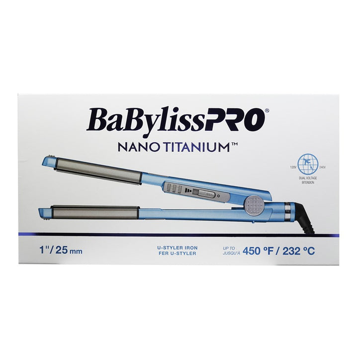 BABYLISS PRO Nano-Titanium & Ceramic Flat Iron