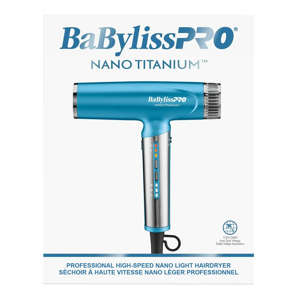 BABYLISS PRO Nano Titanium High Speed Nano Light Hair Dryer