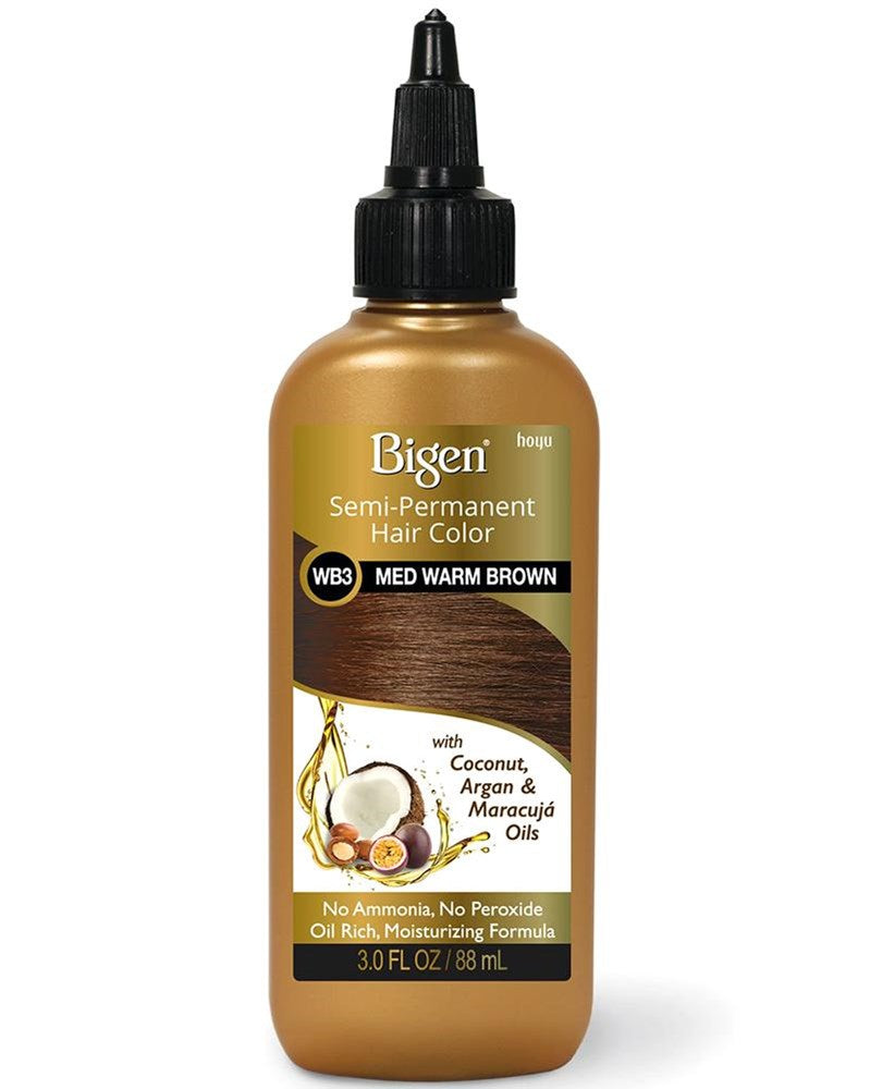 BIGEN Semi Permanent Color (3oz) WB3 Medium Warm Brown