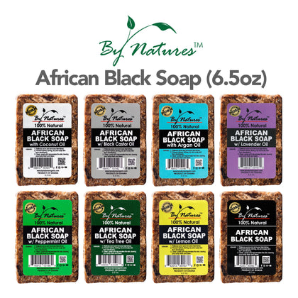 BY NATURES African Black Soap (6.5oz)