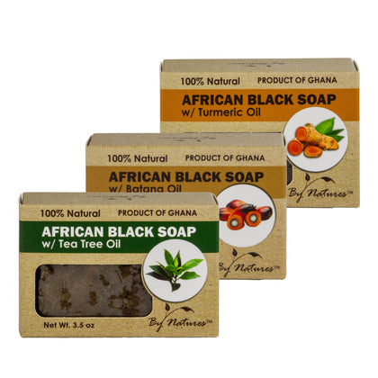 BY NATURES African Black Soap (3.5oz)