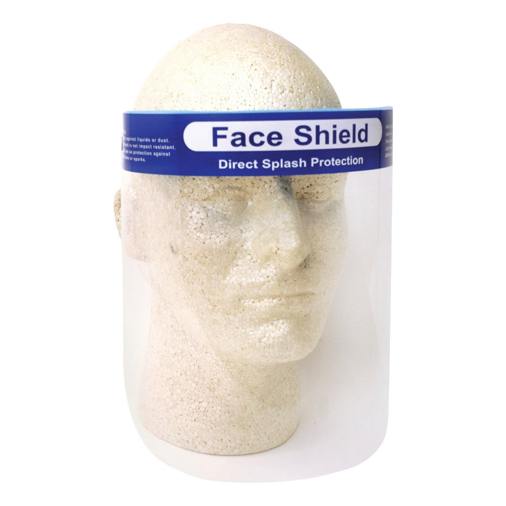 KIM & C Direct Splash Protection Face Shield (22cm x 33cm)