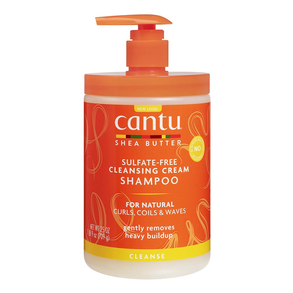 CANTU Natural Hair Sulfate Free Cleansing Cream Shampoo