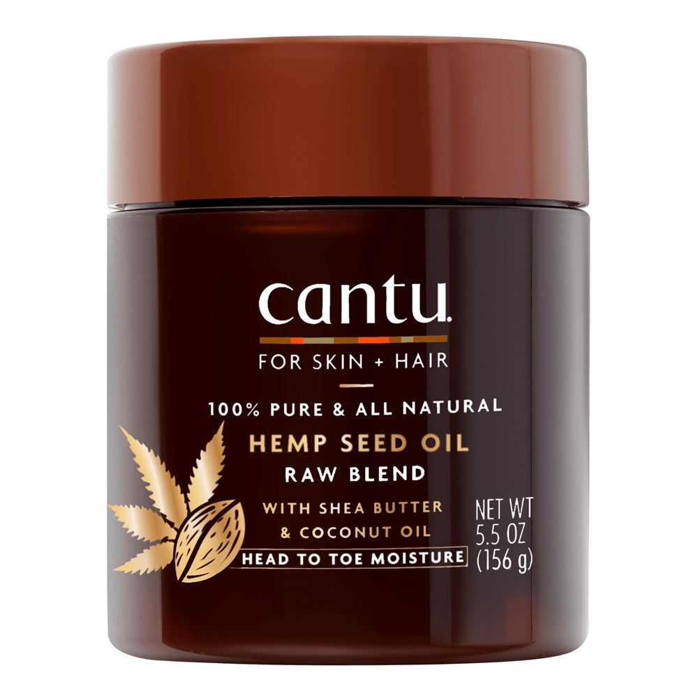 CANTU Skin Therapy 100% Pure & All Natural Raw Blend Hemp Seed Oil