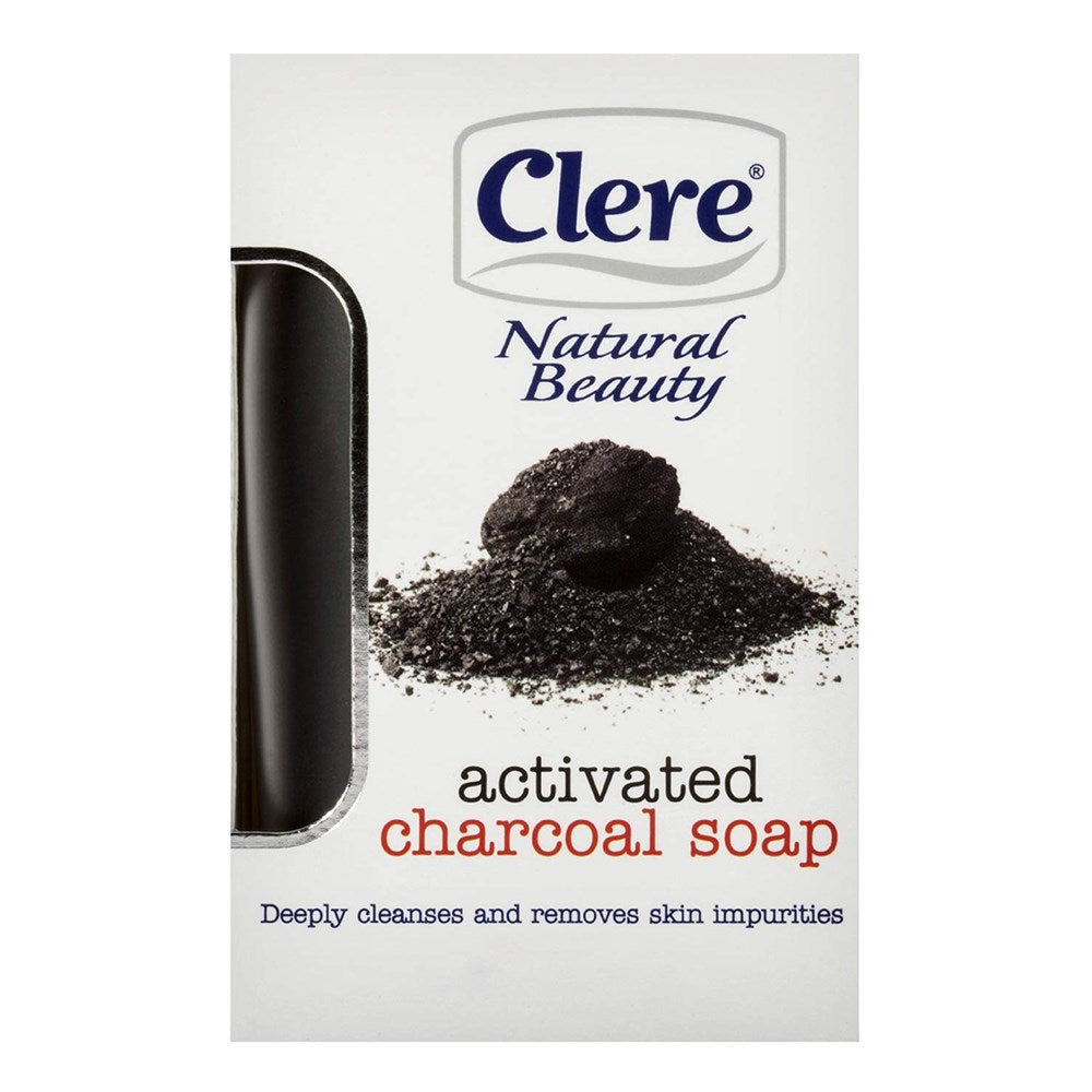 CLERE Activated Charcoal Soap