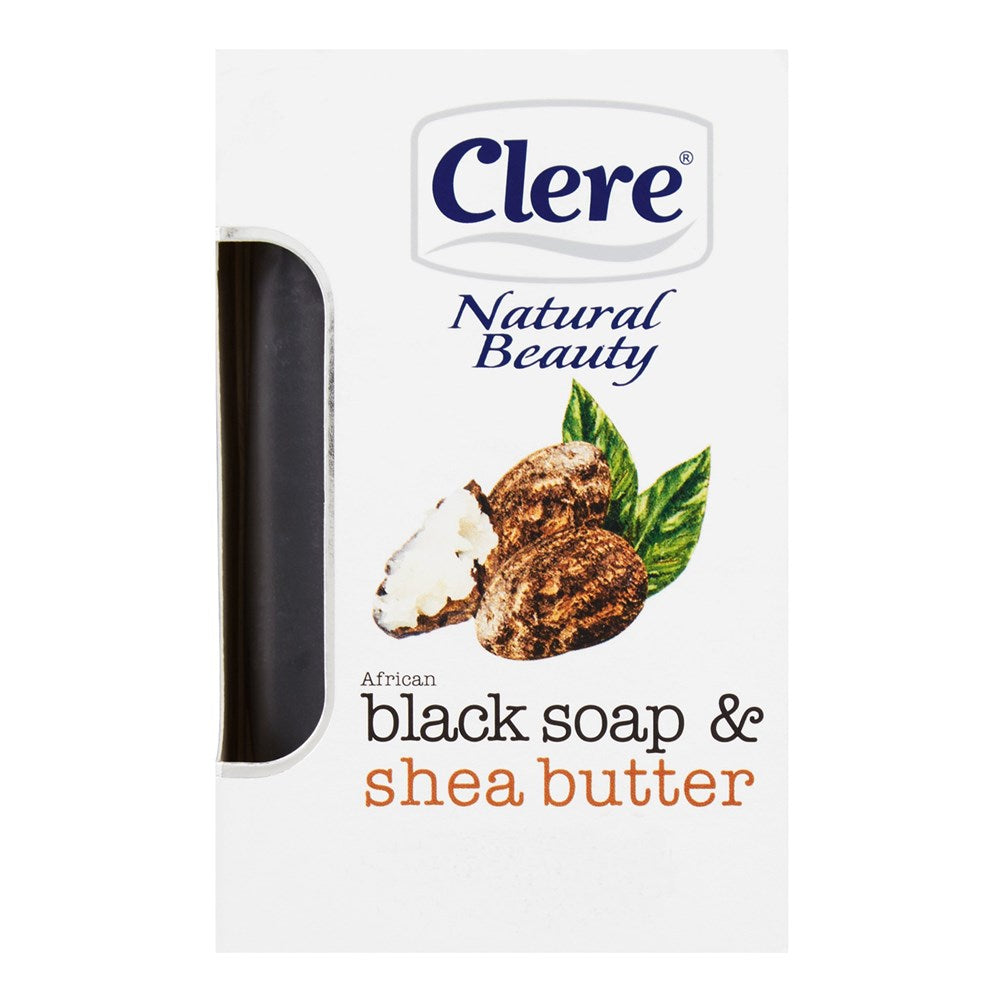 CLERE African Black Soap & Shea Butter