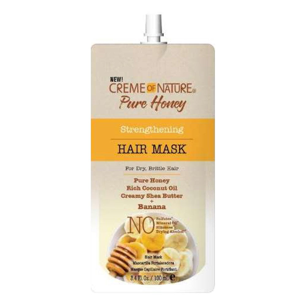 CREME OF NATURE Pure Honey Hair Mask Pouch Banana [Strengthning]