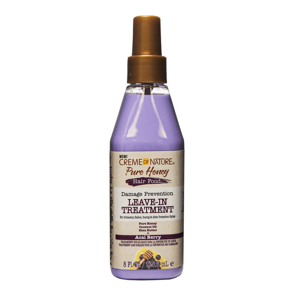 CREME OF NATURE Pure Honey Hair Food Acai Berry Leave In Treatment
