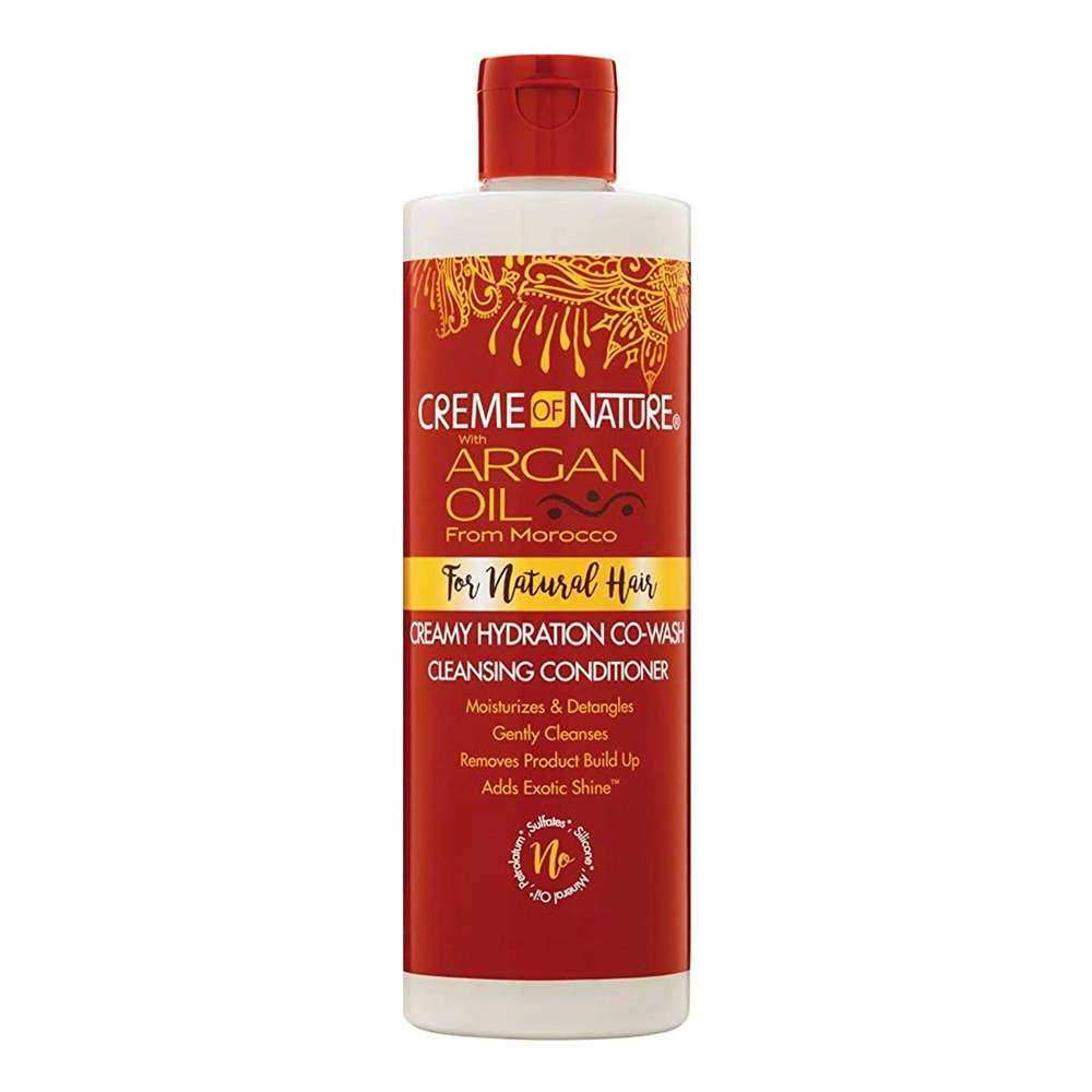 CREME OF NATURE Argan Oil Creamy Hydration Co-wash Cleansing Conditioner