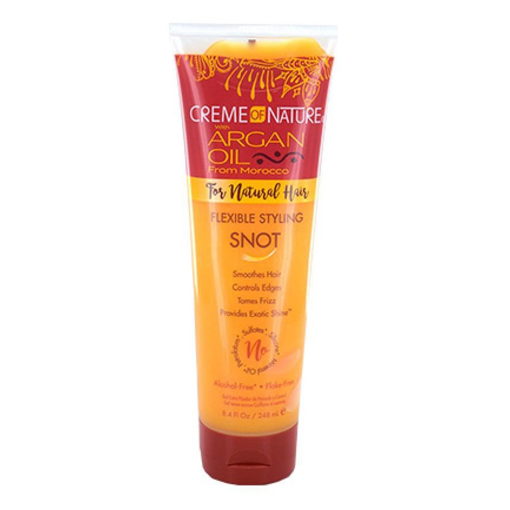 CREME OF NATURE Argan Oil Flexible Styling Snot Gel [X-Hold]