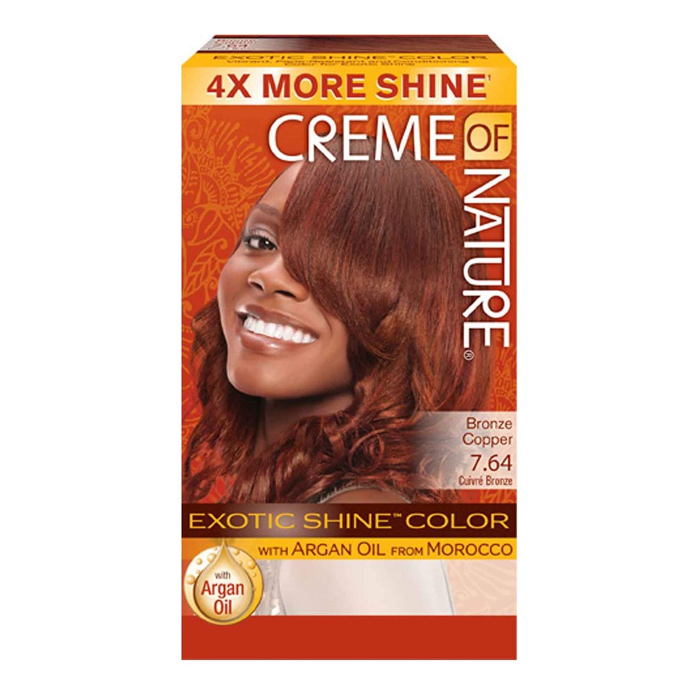 CREME OF NATURE Argan Oil Exotic Shine Color 1.0 Intensive Black