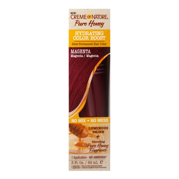 CREME OF NATURE Pure Honey Hydrating Color Boost Magenta
