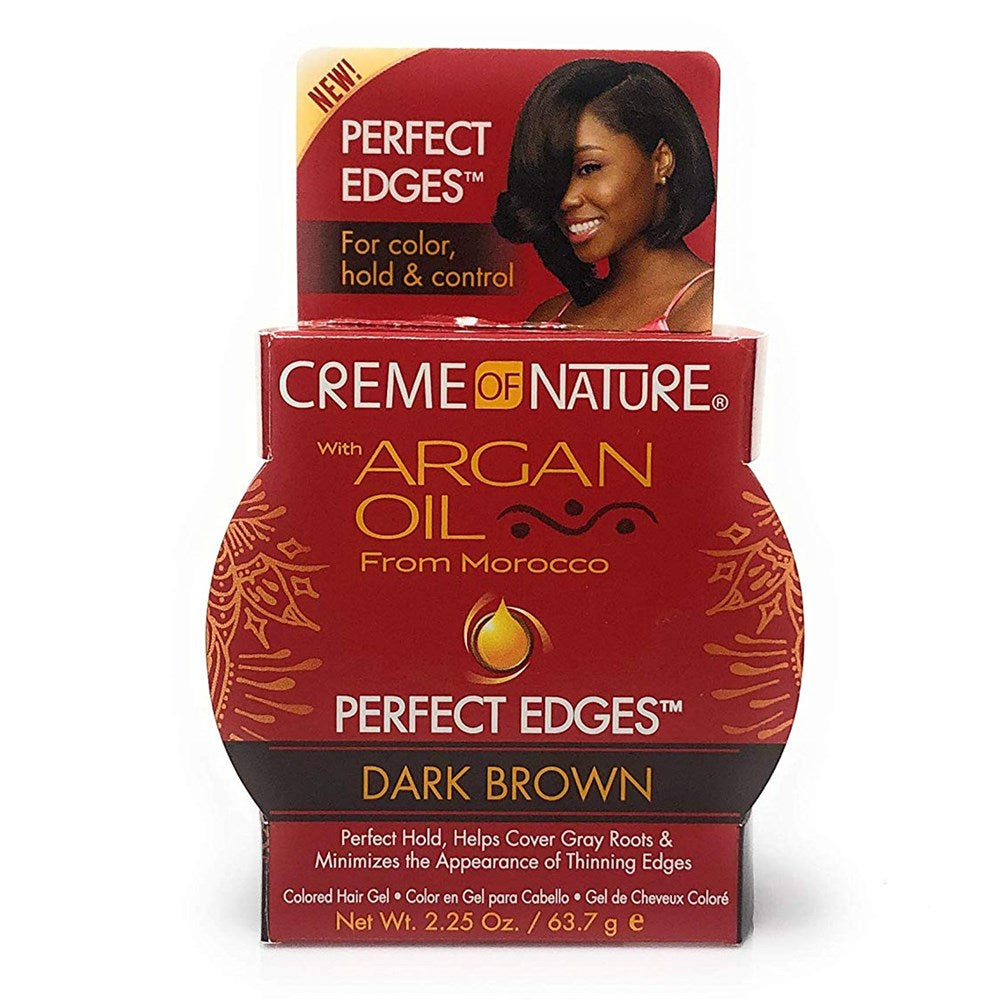 CREME OF NATURE Argan Oil Perfect Color Edges Black