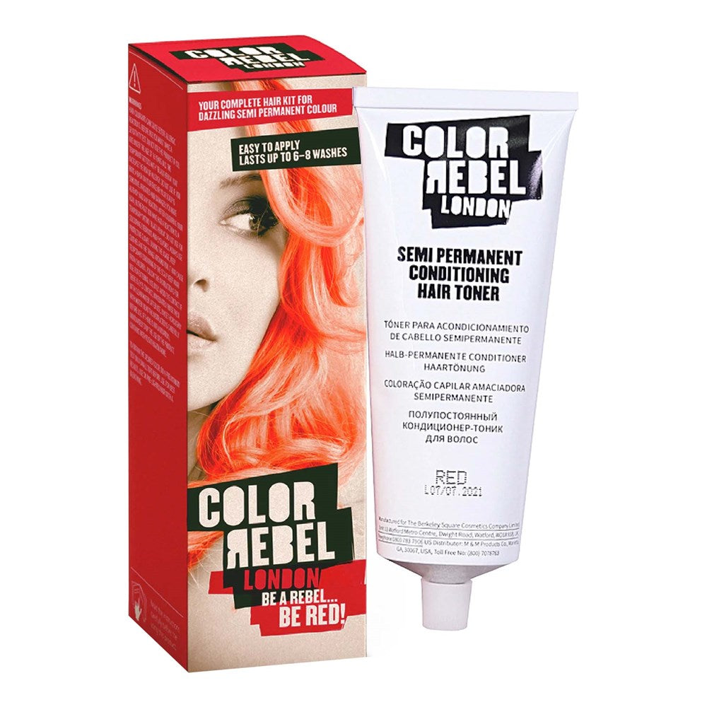 COLOR REBEL LONDON Semi Permanent Hair Toner Red